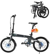 Amazon | ERWAY 電動アシスト自転車 フルカーボンフレーム 電動